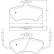 Brake Pad Set, disc brake 36768 ABS, Thumbnail 3