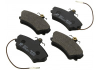 Brake Pad Set, disc brake 36768 ABS