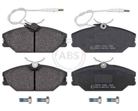 Brake Pad Set, disc brake 36769 ABS, Image 4