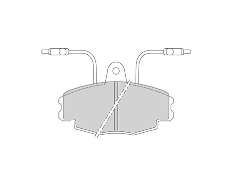 Brake Pad Set, disc brake 36770 ABS, Image 3