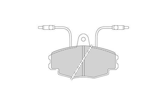 Brake Pad Set, disc brake 36770 ABS, Image 3