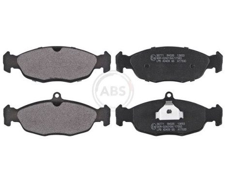 Brake Pad Set, disc brake 36771 ABS, Image 4