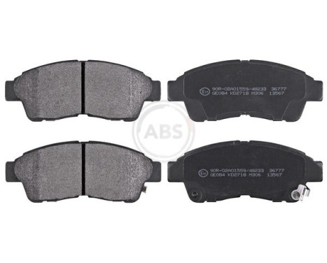 Brake Pad Set, disc brake 36777 ABS, Image 4