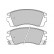 Brake Pad Set, disc brake 36779 ABS, Thumbnail 2