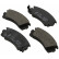 Brake Pad Set, disc brake 36779 ABS