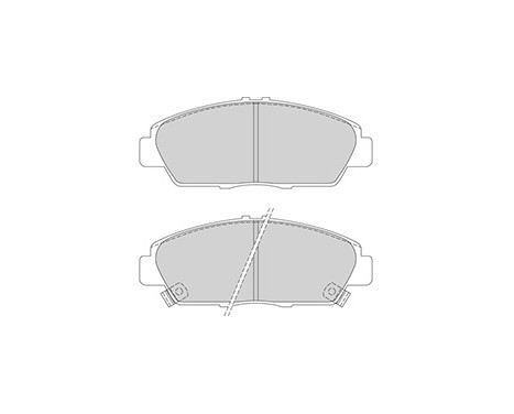 Brake Pad Set, disc brake 36780 ABS, Image 3