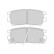 Brake Pad Set, disc brake 36781 ABS, Thumbnail 2