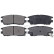 Brake Pad Set, disc brake 36781 ABS, Thumbnail 4