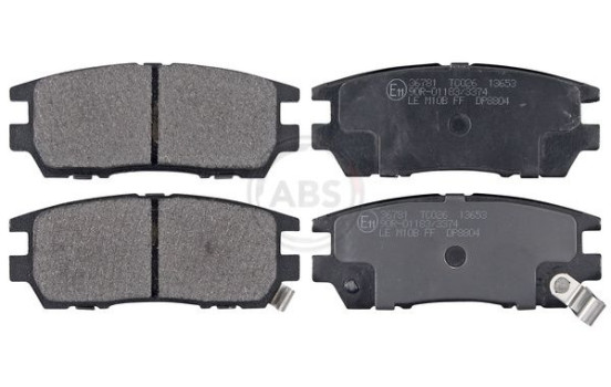 Brake Pad Set, disc brake 36781 ABS, Image 4