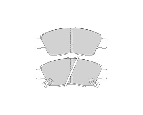 Brake Pad Set, disc brake 36784 ABS, Image 2