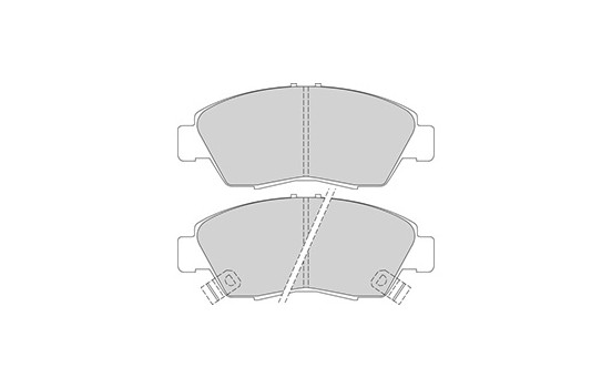 Brake Pad Set, disc brake 36784 ABS, Image 2