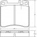 Brake Pad Set, disc brake 36786 ABS, Thumbnail 2