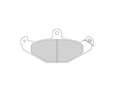 Brake Pad Set, disc brake 36788 ABS, Image 3