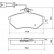 Brake Pad Set, disc brake 36791 ABS, Thumbnail 2