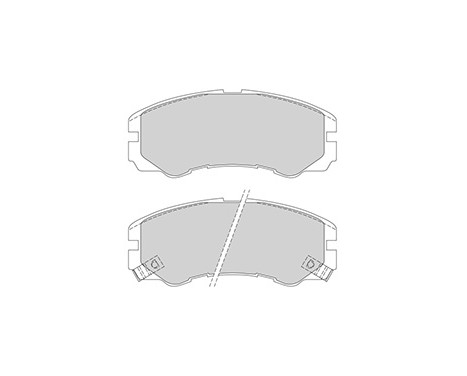 Brake Pad Set, disc brake 36793 ABS, Image 3