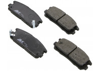 Brake Pad Set, disc brake 36794 ABS