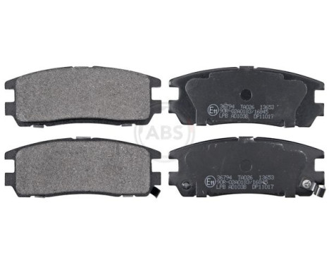 Brake Pad Set, disc brake 36794 ABS, Image 4