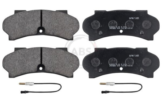 Brake Pad Set, disc brake 36798 ABS, Image 4