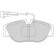 Brake Pad Set, disc brake 36800 ABS, Thumbnail 3