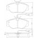 Brake Pad Set, disc brake 36800 ABS, Thumbnail 2