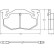 Brake Pad Set, disc brake 36802 ABS, Thumbnail 3