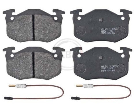 Brake Pad Set, disc brake 36802 ABS, Image 4