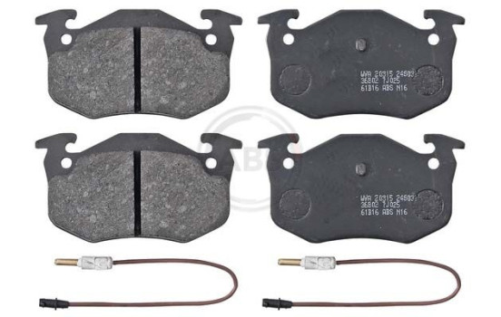 Brake Pad Set, disc brake 36802 ABS, Image 4