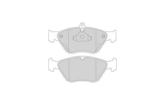 Brake Pad Set, disc brake 36805 ABS, Image 3