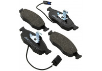 Brake Pad Set, disc brake 36808 ABS