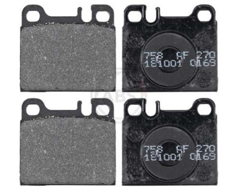 Brake Pad Set, disc brake 36810 ABS, Image 4