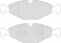 Brake Pad Set, disc brake 36812 ABS