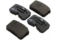 Brake Pad Set, disc brake 36813 ABS