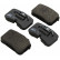 Brake Pad Set, disc brake 36813 ABS