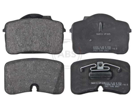 Brake Pad Set, disc brake 36813 ABS, Image 3