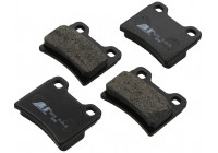 Brake Pad Set, disc brake 36814 ABS