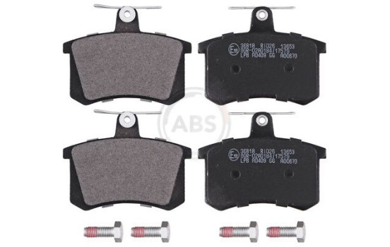 Brake Pad Set, disc brake 36818 ABS, Image 4