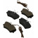 Brake Pad Set, disc brake 36819 ABS