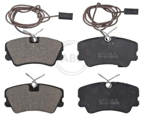 Brake Pad Set, disc brake 36819 ABS, Image 4
