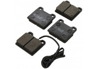 Brake Pad Set, disc brake 36820 ABS