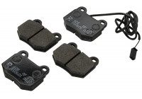 Brake Pad Set, disc brake 36822 ABS