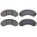 Brake Pad Set, disc brake 36828 ABS, Thumbnail 4