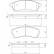 Brake Pad Set, disc brake 36830 ABS, Thumbnail 3