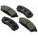 Brake Pad Set, disc brake 36830 ABS
