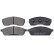 Brake Pad Set, disc brake 36830 ABS, Thumbnail 4