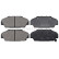 Brake Pad Set, disc brake 36832 ABS, Thumbnail 4