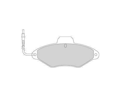 Brake Pad Set, disc brake 36836 ABS, Image 2