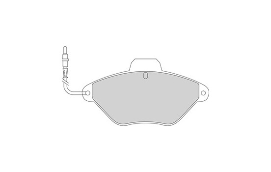 Brake Pad Set, disc brake 36837 ABS, Image 2