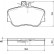 Brake Pad Set, disc brake 36838 ABS, Thumbnail 2