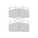 Brake Pad Set, disc brake 36839 ABS, Thumbnail 2