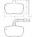 Brake Pad Set, disc brake 36841 ABS, Thumbnail 2